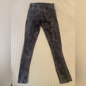 LULULEMON Align Leggings 25" DIAMOND DYE size 6
